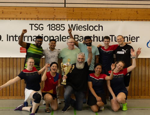 49. Bacchus-Turnier sponsored by OLIVER in Wiesloch