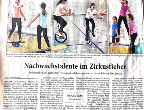 Zirkusworkshop 2020