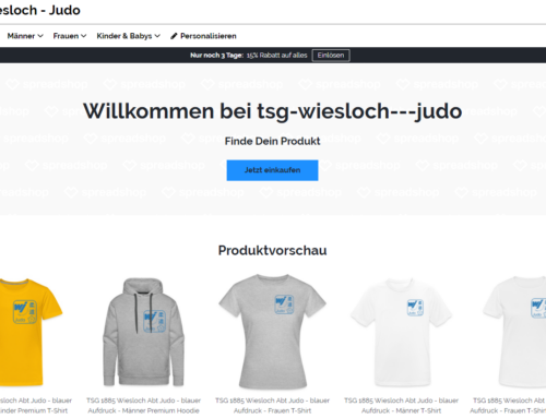 Judo-Abteilungskleidung im Onlineshop verfügbar