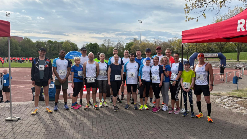 13.4.2025 TSG Wiesloch Laufgruppe beim Stadtlauf in Wiesloch