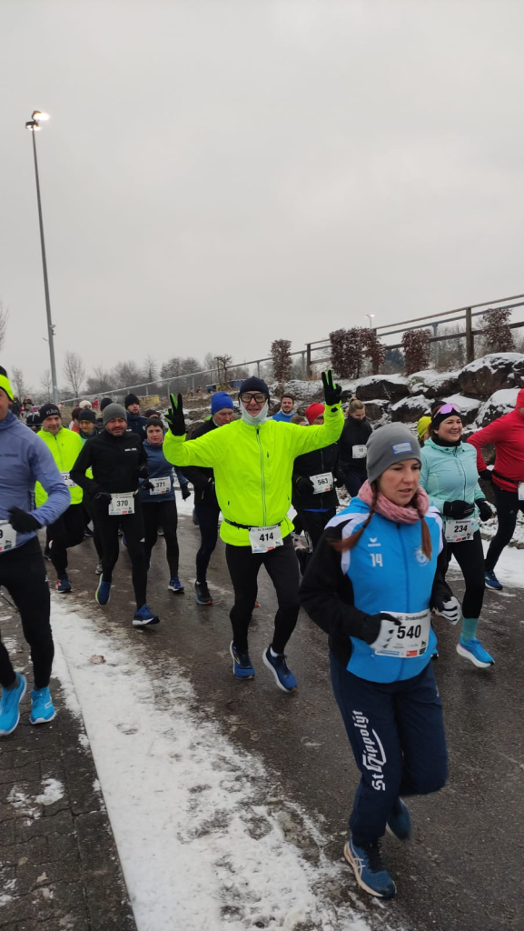 Läufer beim Start