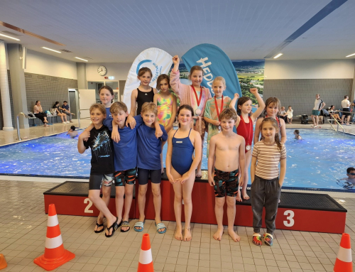 Zwei Wettkämpfe, viele Medaillen: Junge TSG-Schwimmer räumen ab