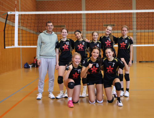 U18-1 Volleyballerinnen überzeugen beim ersten Spieltag