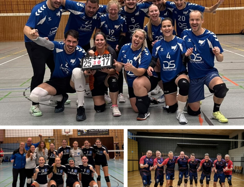Gutes Wochenende für Wieslocher Volleyballer/innen