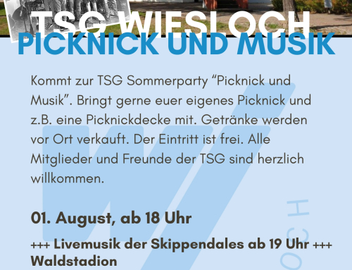 TSG Wiesloch Sommerparty – Picknick und Musik