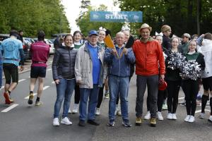 Wiesloch. TSG Stadtlauf 2024. 21.04.2024 - Helmut Pfeifer.